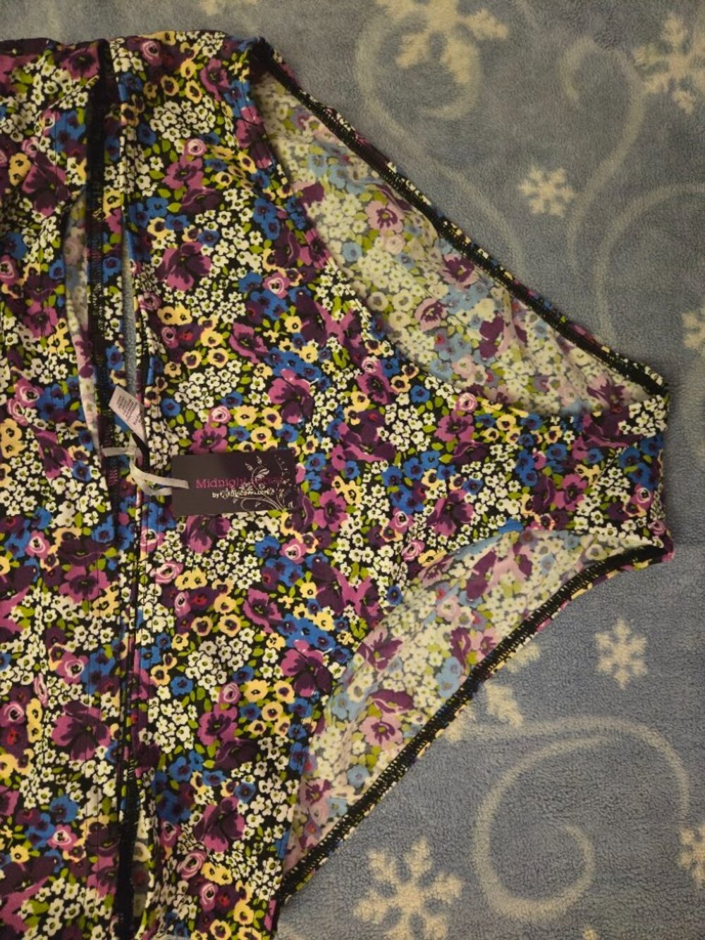 NWT Midnight Grace by Figleaves Floral Underwire Tankini Set Size 34FF - Picture 3 of 3
